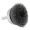 Forney Cup Brush, Crimped, 2 in x .008 in x 1/4 in Hex Shank 72730 - alternate 3